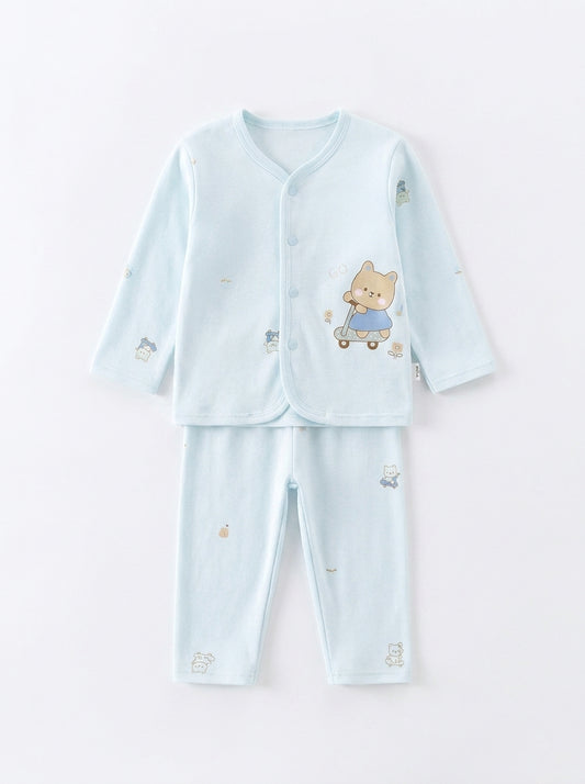 Kitty 2-Piece Premium Soft Cotton Full Sleeve Pajama Set