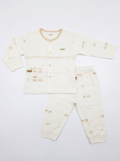 Rabbi Vehicle 2-Piece Premium Soft Cotton Full Sleeve Night Suit