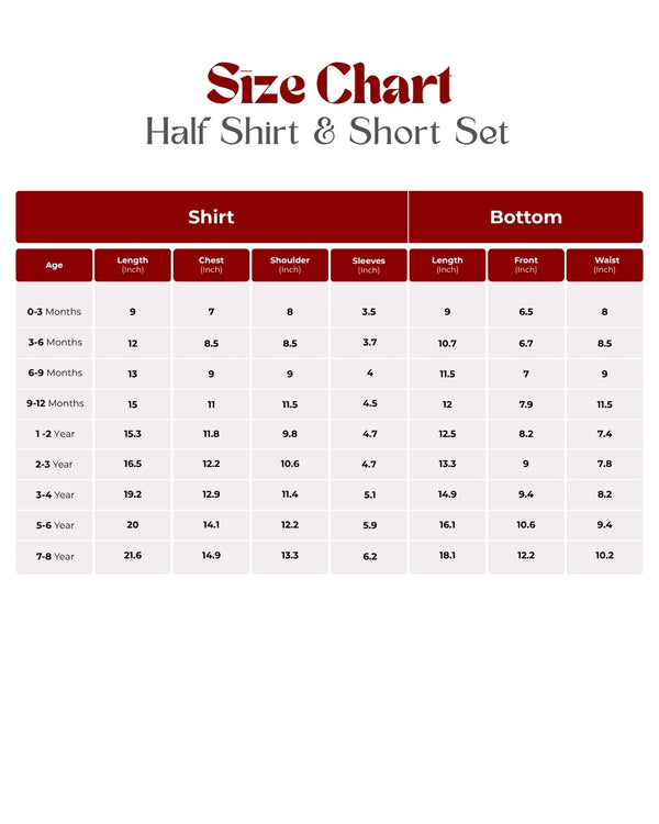 Size Chart Guide
