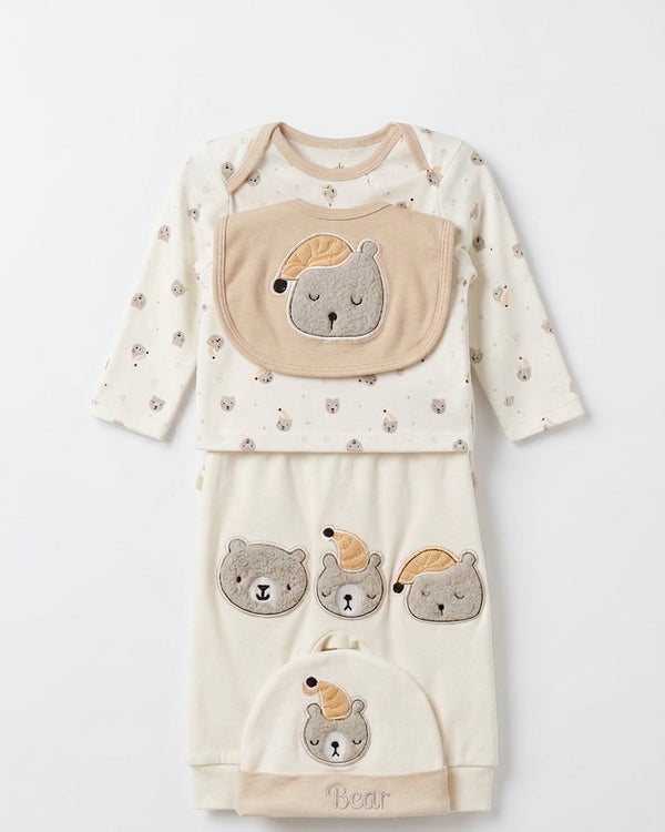 Luxurious 7-Piece Plush Velvet Baby Starter Set