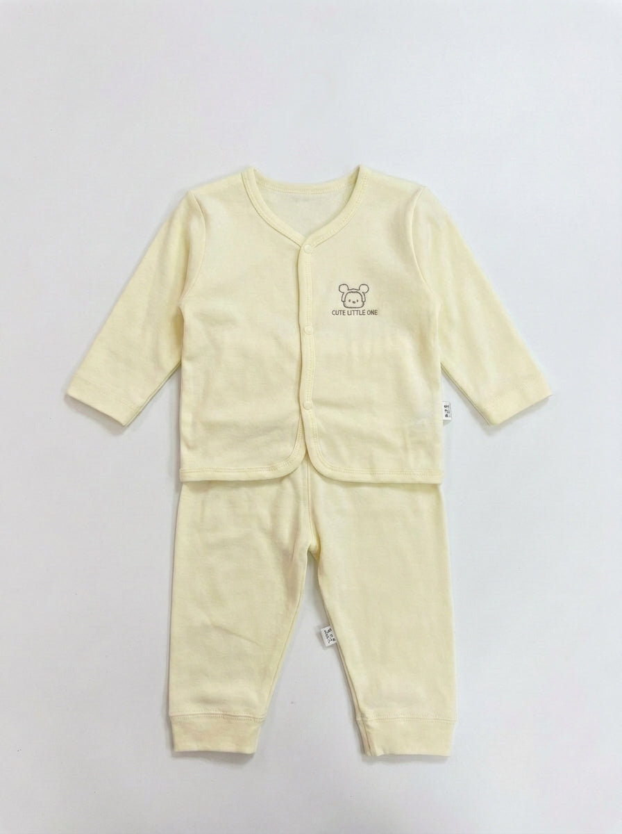 Toowan Bear 2-Piece Premium Soft Cotton Full Sleeve Pajama Set