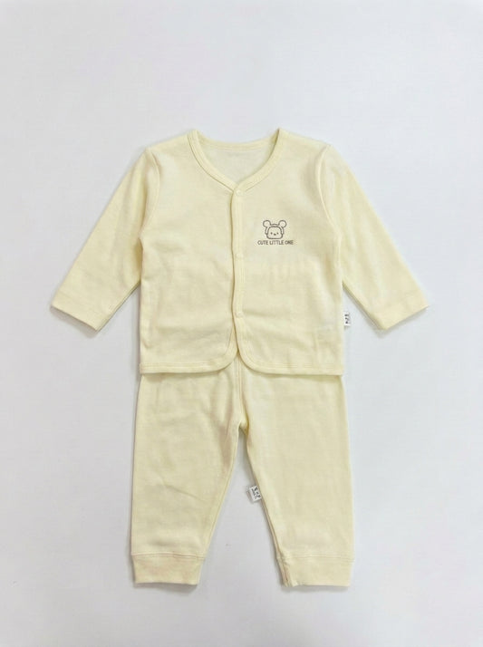 Toowan Bear 2-Piece Premium Soft Cotton Full Sleeve Pajama Set